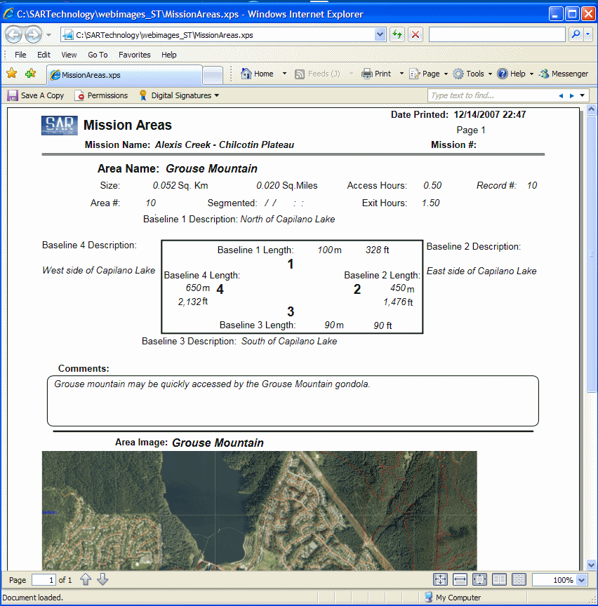 Mission Areas Report - as Microsoft XPS document