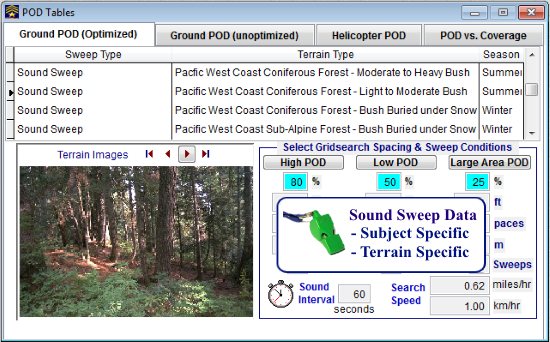 'Incident Commander Pro - Sound Sweep Data